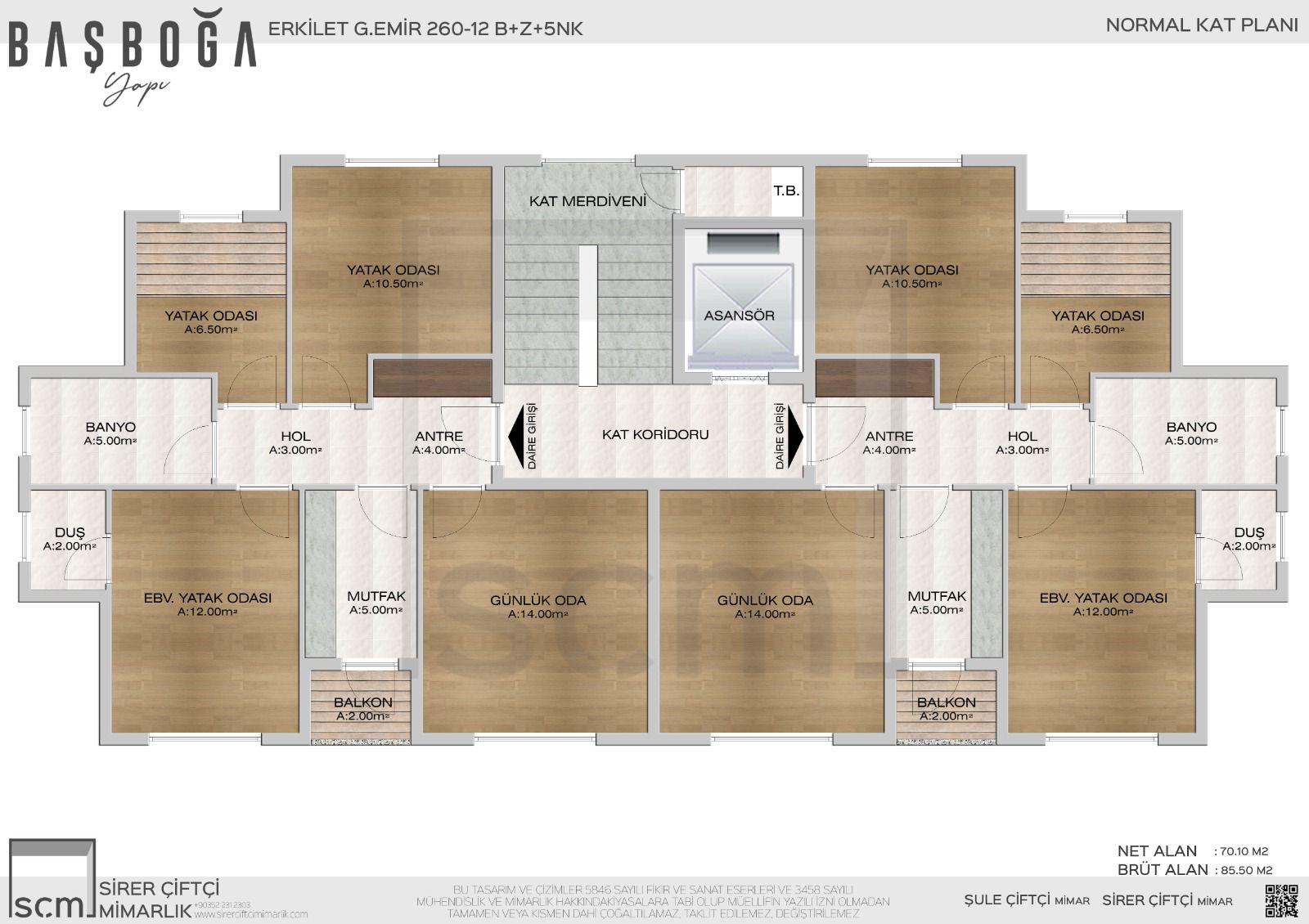 Başboğa Erkilet Kat Planı 1