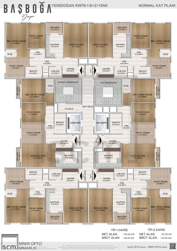 Başboğa New City Kat Planı 1